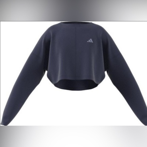 ADIDAS Yoga Aeroready Cropped Sweatshirt - Picture 5 of 6